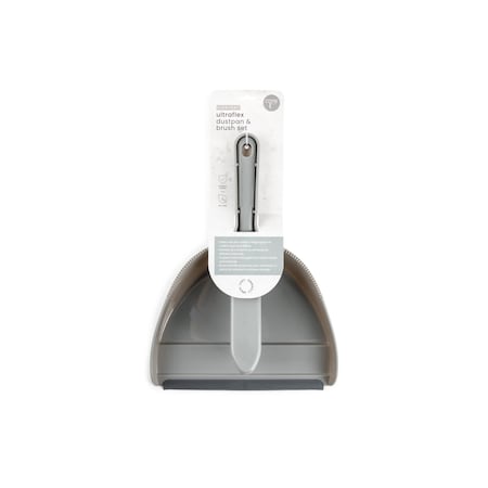 Core Kitchen Ultraflex Dustpan and Brush Set - PW/GT 32800